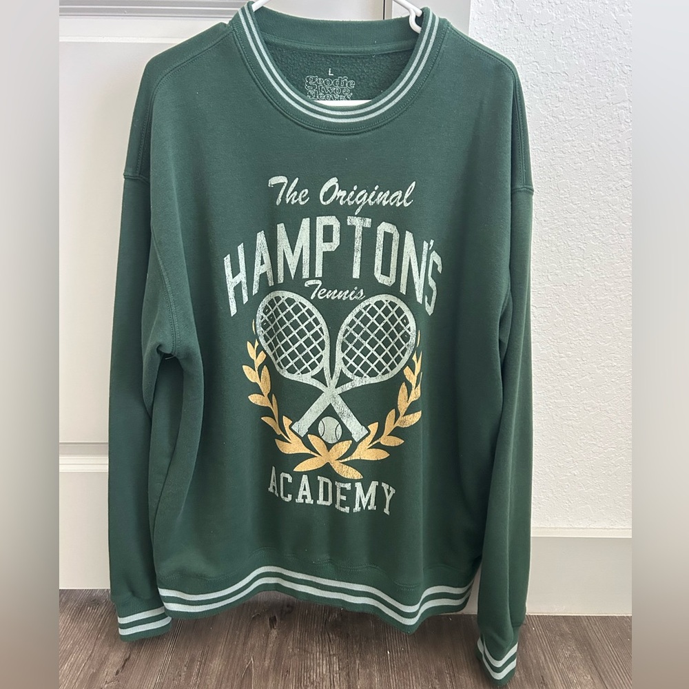 Green Graphic Sweatshirt
